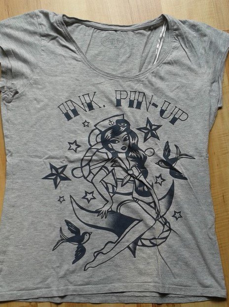 Damen T-Shirt Vintage