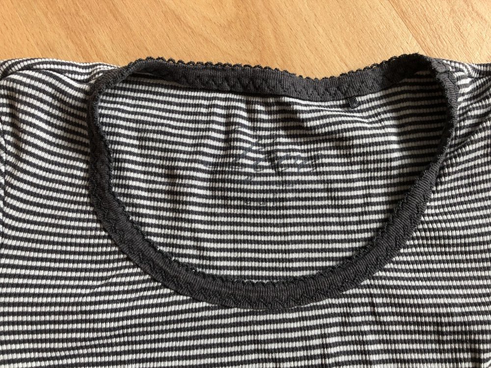 kurzes gestreiftes Damen Shirt