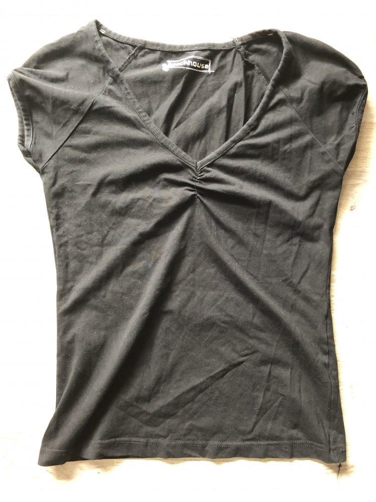 Hemd schwarz Damen