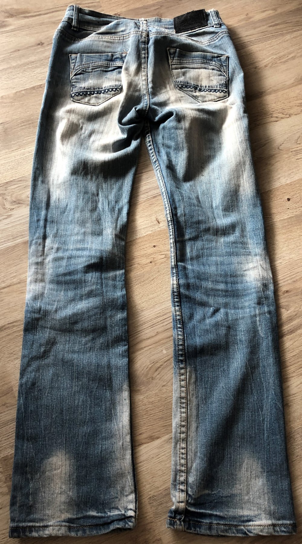 Jeanshose lang