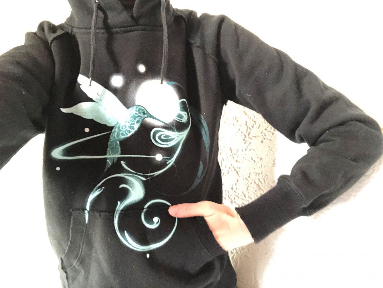 Pullover mit Kapuze