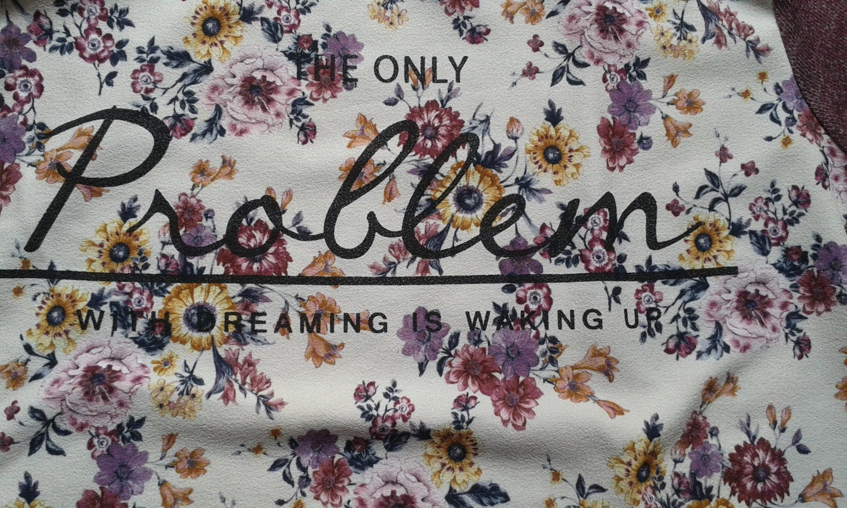 langarmhemd mit Blumenprint