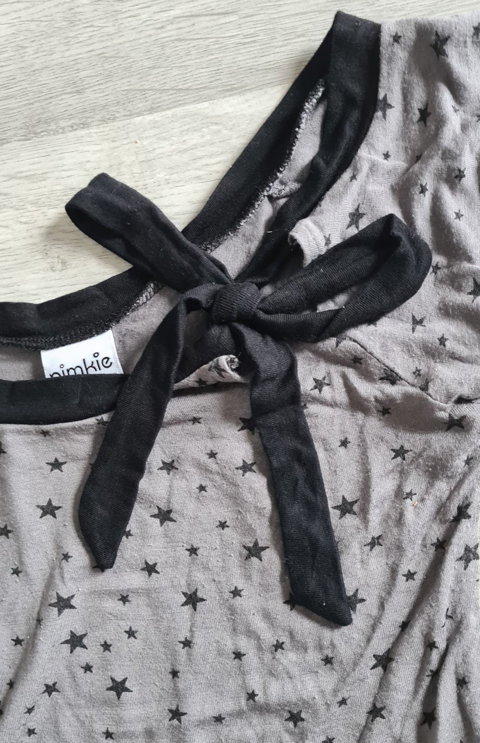 Süßes Shirt mit Schleife und Sternchen Gothic Lolita Gyaru Kawaii Soft Girl