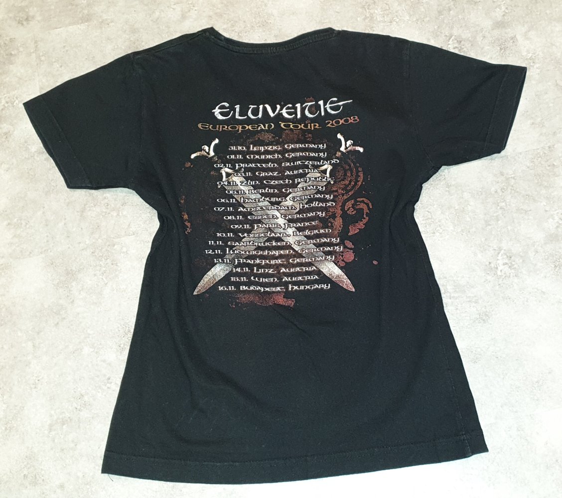 Girlie-Shirt Eluveitie Tour 2008