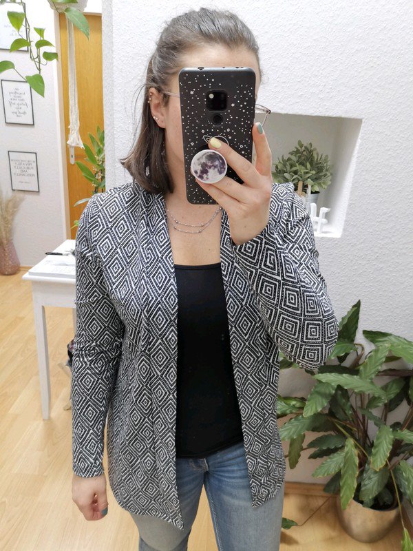 Gemusterter cardigan