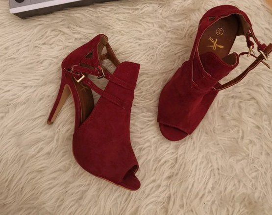 High heels cut out