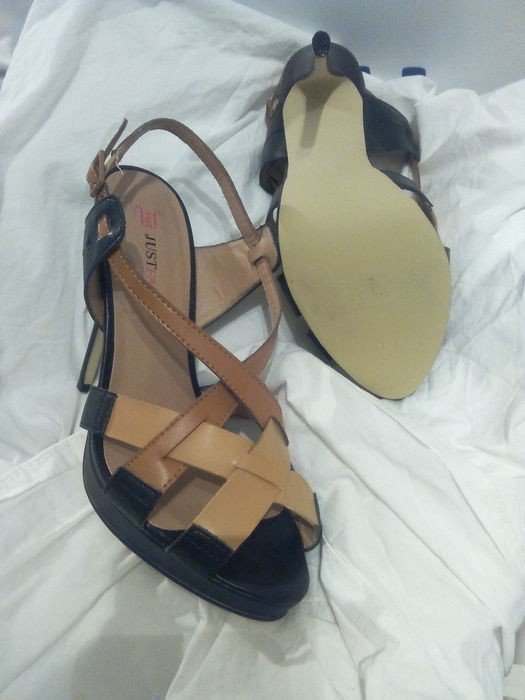 NEU Highheels schwarz braun