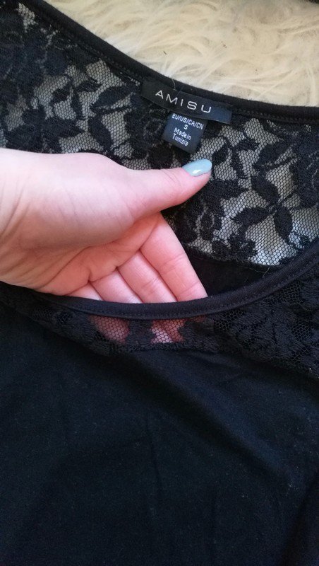 Spitzen Pulli