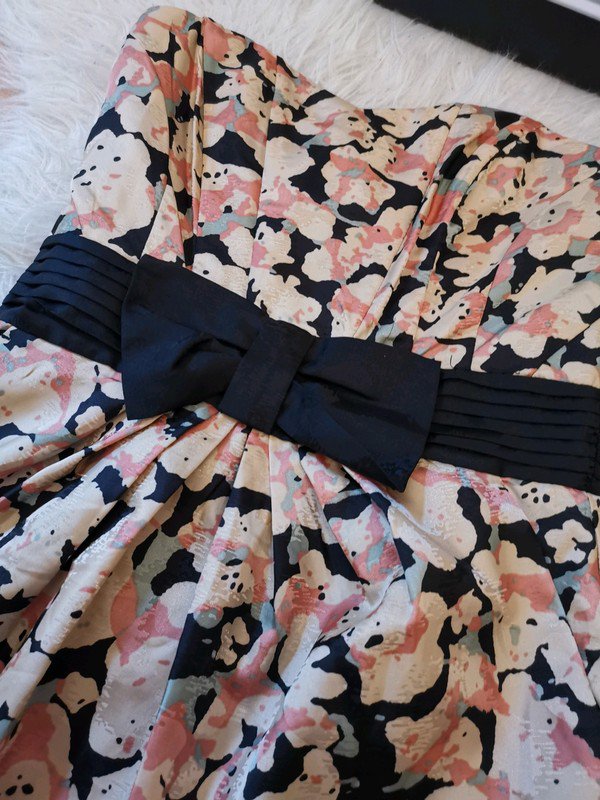 Tulpen Kleid, Blumen Muster