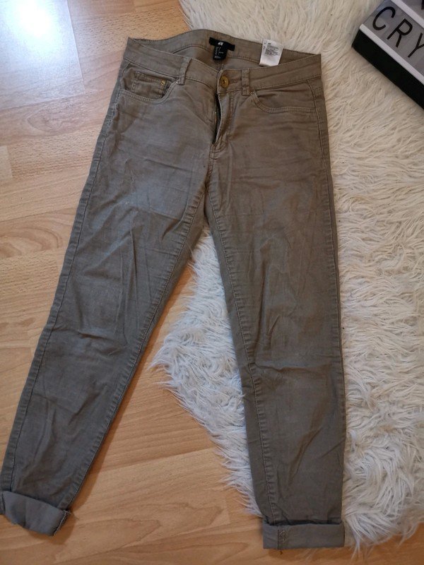 Beige cord Hose