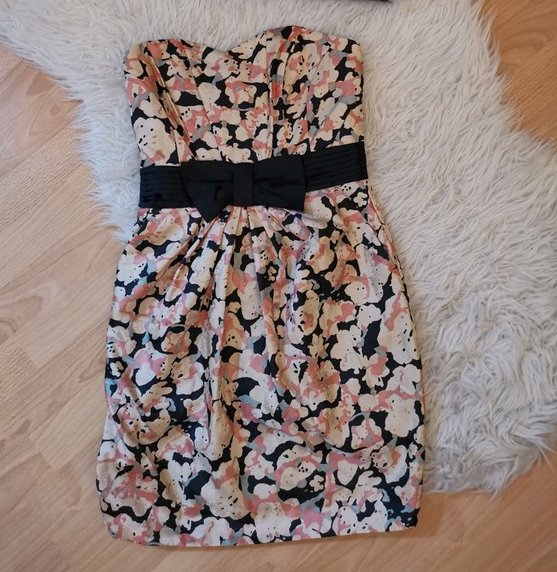 Tulpen Kleid, Blumen Muster