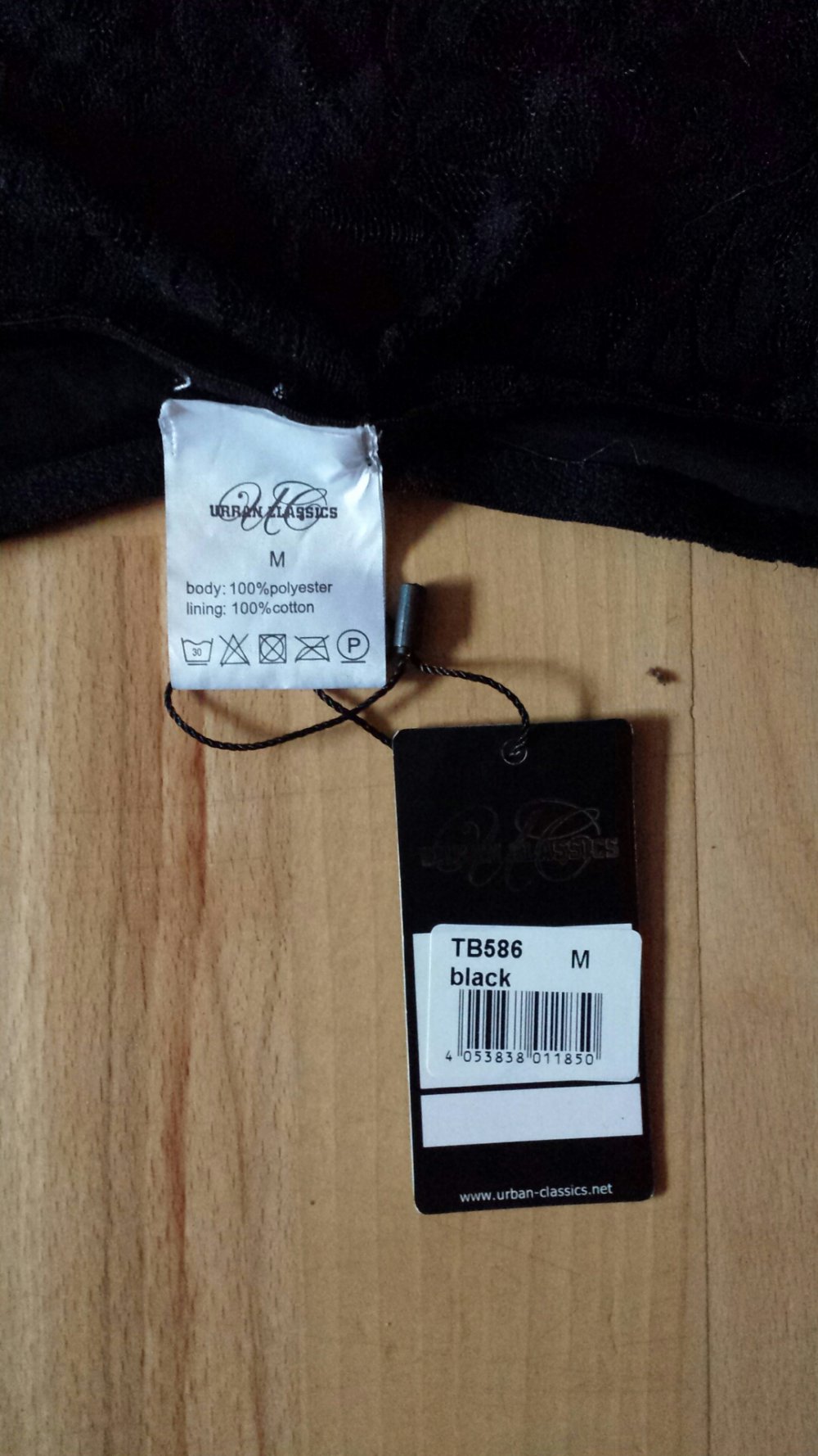 Schwarzes Bandeau, Bandeau-Top Oberteil Shirt aus Spitze, M, neu und ungetragen