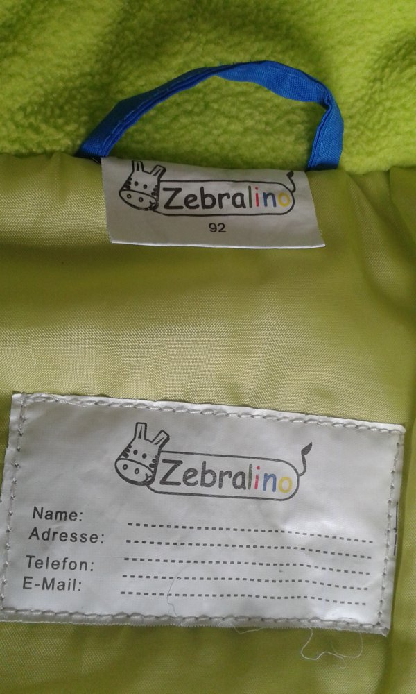 Toller Schneeanzug von Zebralino