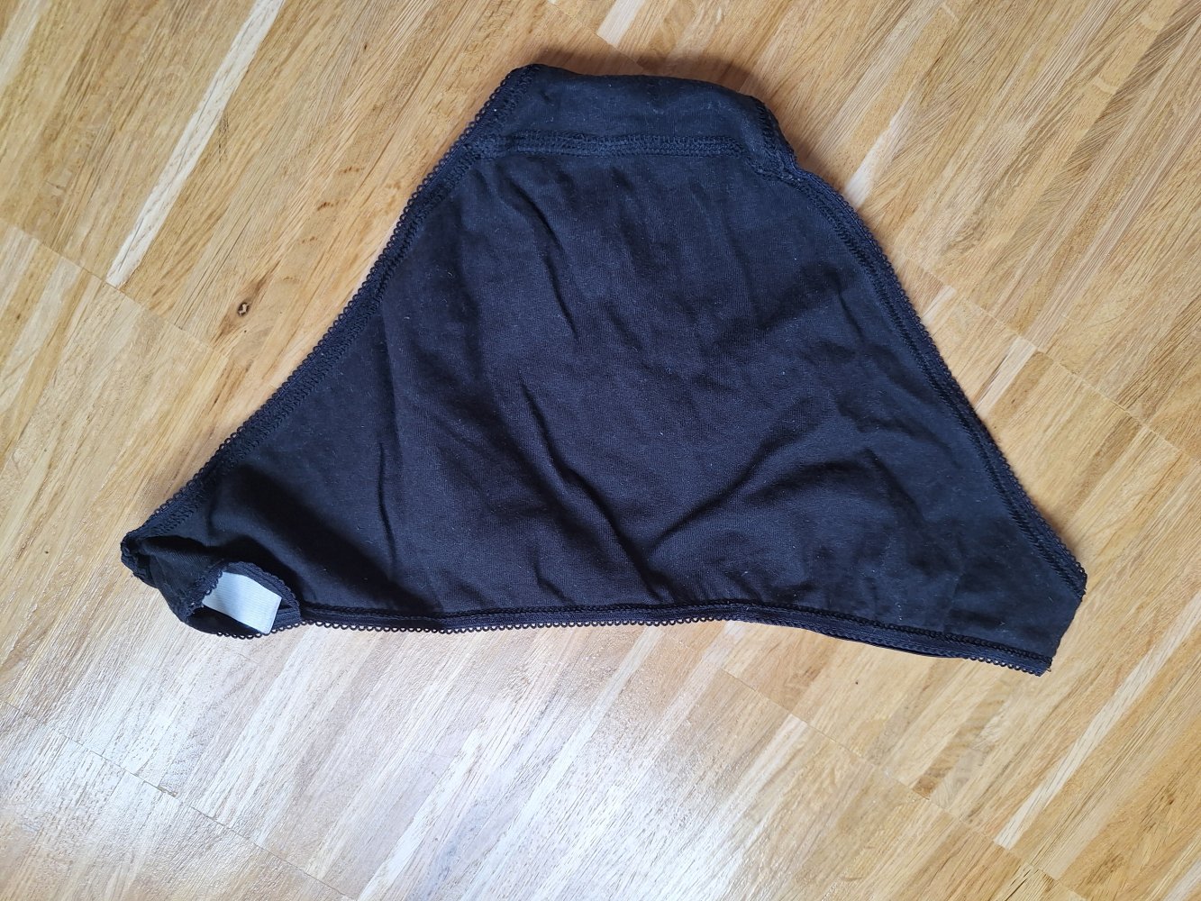 schwarze Unterhose / Schlüpfer Gr. M