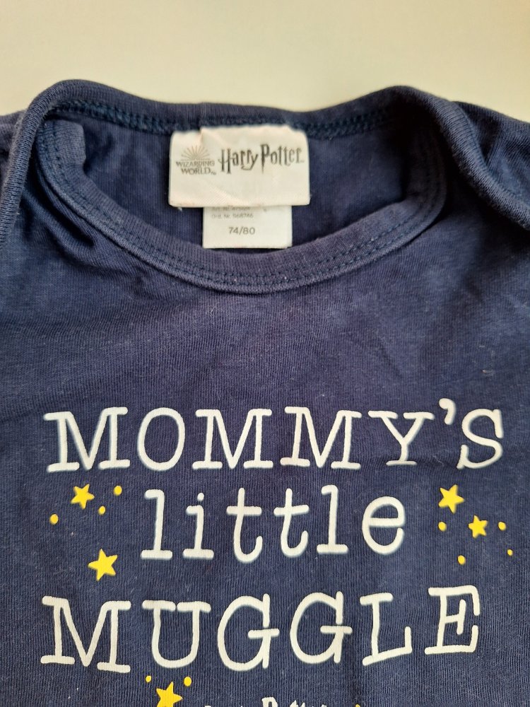 kurzärmliger Harry-Potter-Body Mommys little Muggle Gr. 74/80