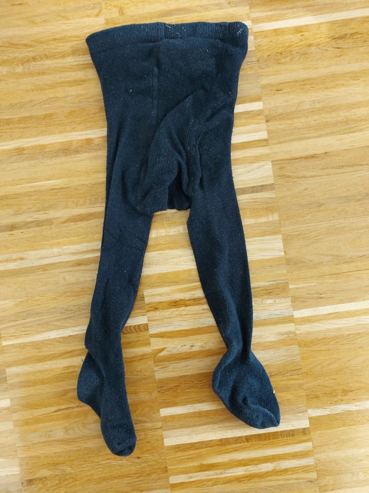 dunkelblaue Babystrumpfhose, Gr. 80-86