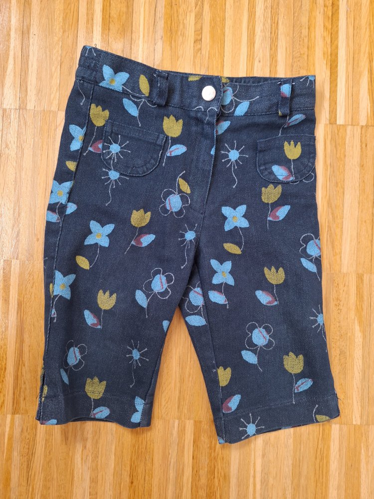 Supersüße Blumenjeans, Gr. 92