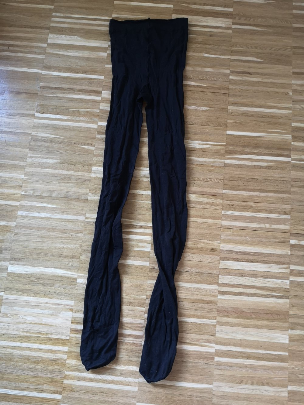 schwarze Strumpfhose