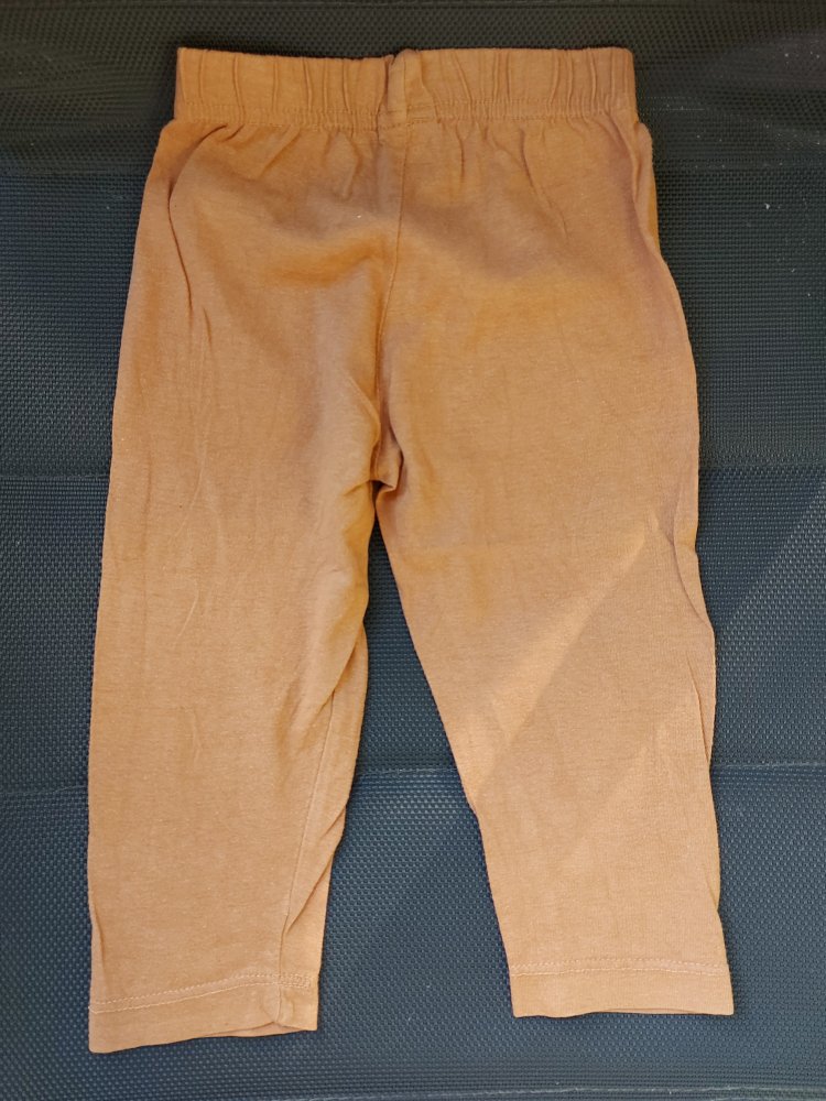 rostbraune Babyhose / Leggings, Gr. 80