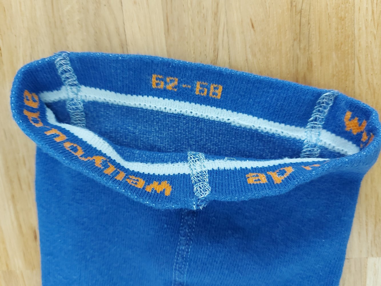 blauweiß gestreifte Babystrumpfhose Gr. 62/68*neuwertig