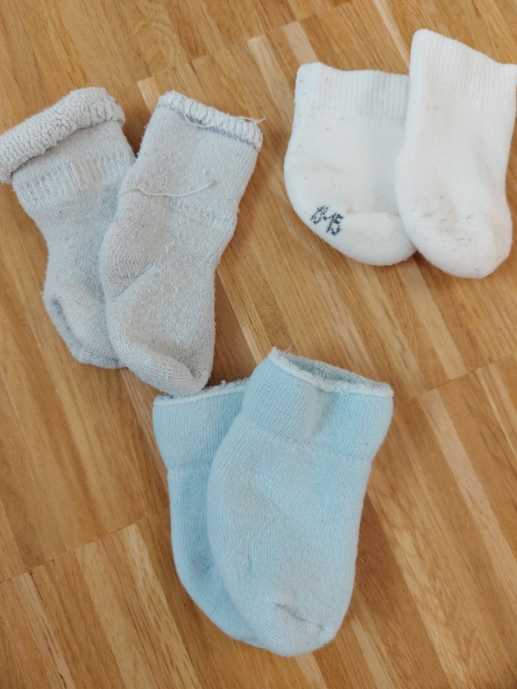 Erstlingssöckchen / Babysockenset (3 Paar)