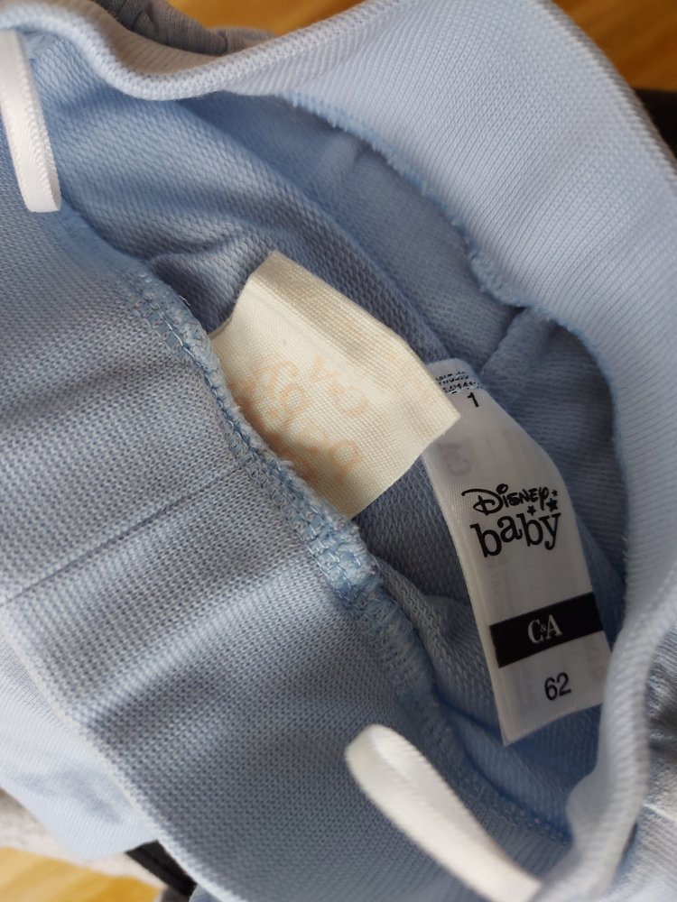 hellblaue Babyhose Minnie Maus, Gr. 62