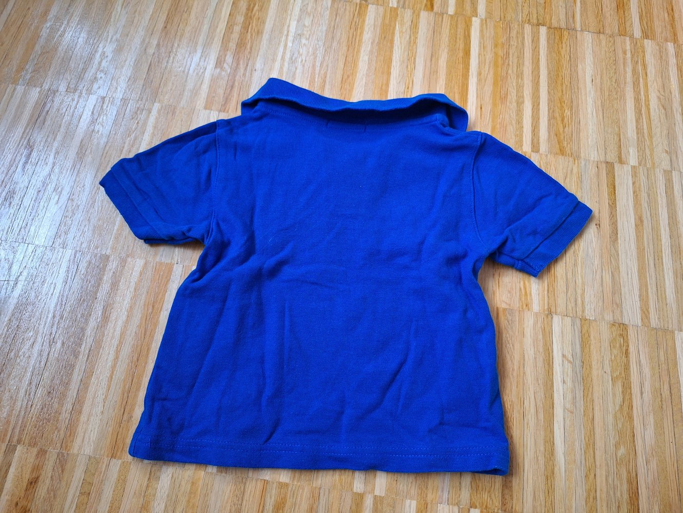 kurzärmliges blaues Polo Sport Shirt Gr. S Ralph Lauren