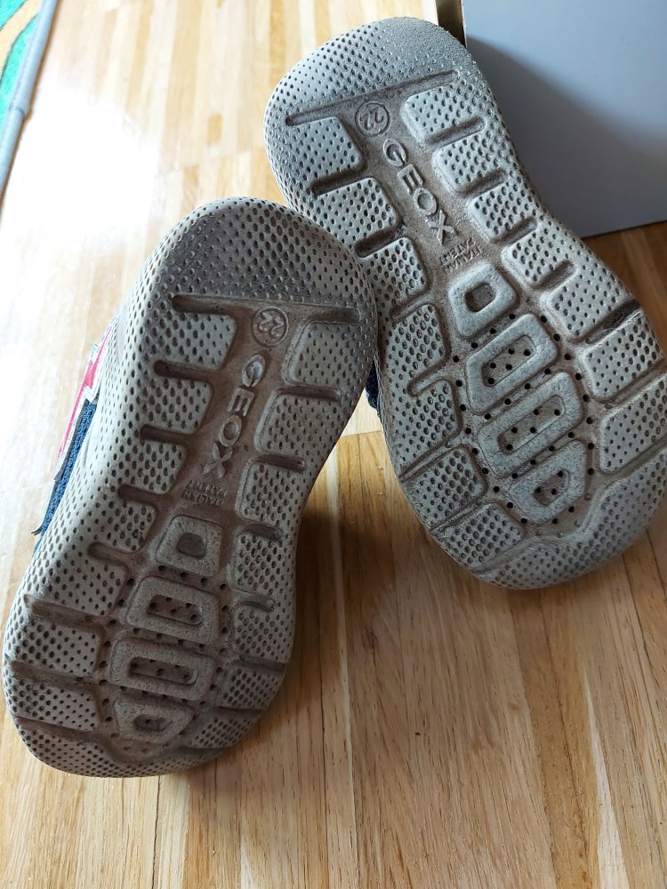 Kleinkind-Turnschuhe mit Klettverschluss von Geox, Gr. 22
