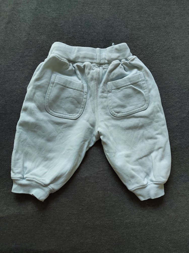 dicke bequeme hellblaue Babyhose von Mickey Mouse Gr. 68
