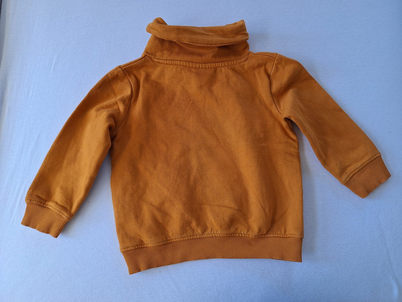 Orangebrauner Langarmpullover 89 Game Gr. 98
