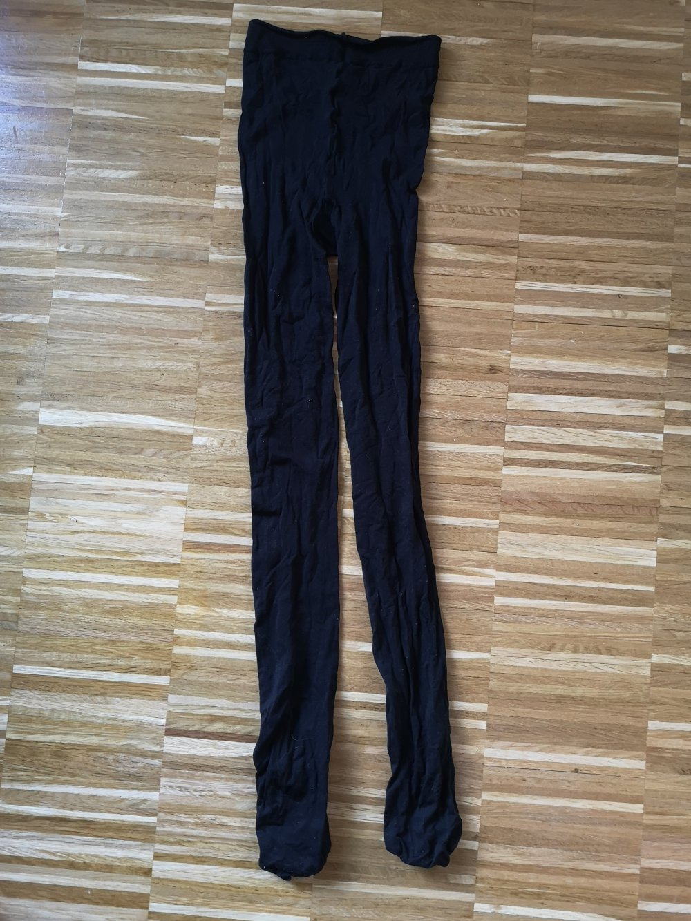 schwarze Strumpfhose