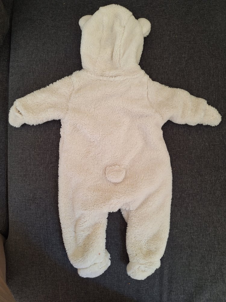 Kuscheliger Winteranzug / Teddy Overall Gr. 56