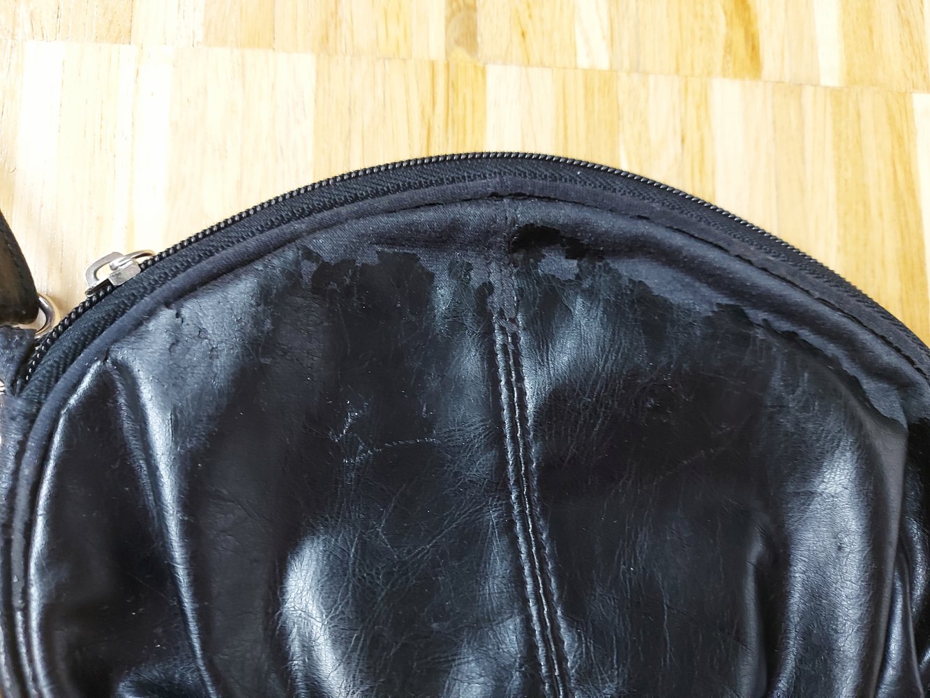 Kleine schwarze Handtasche Schultertasche