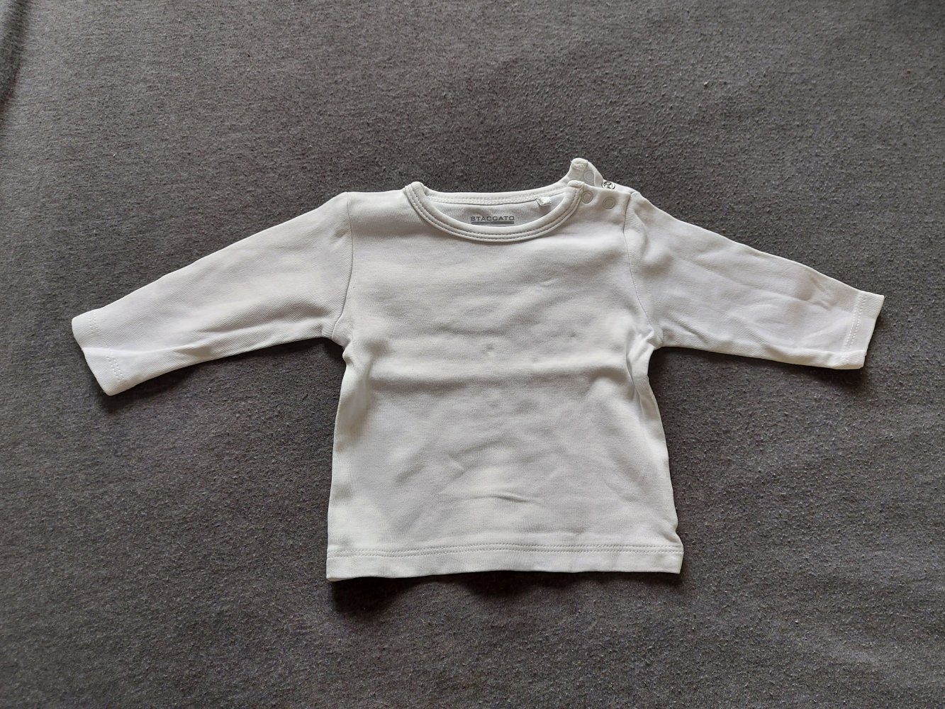 Weißer Langarmpullover Gr. 50