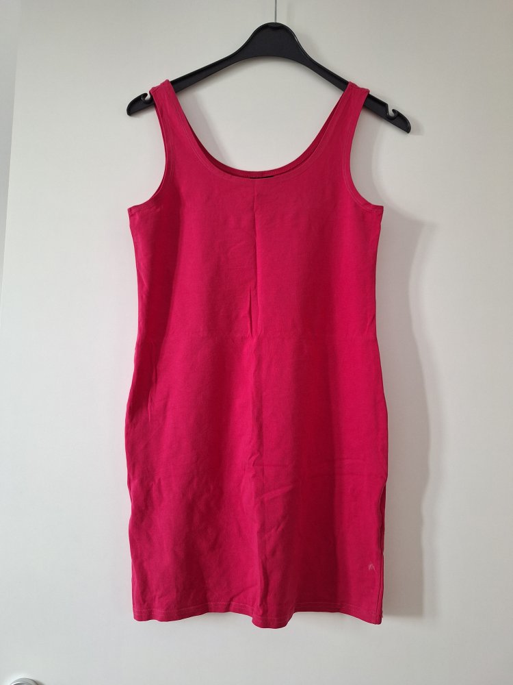 Pinkes Basic Stretch Kleid, Gr. 38