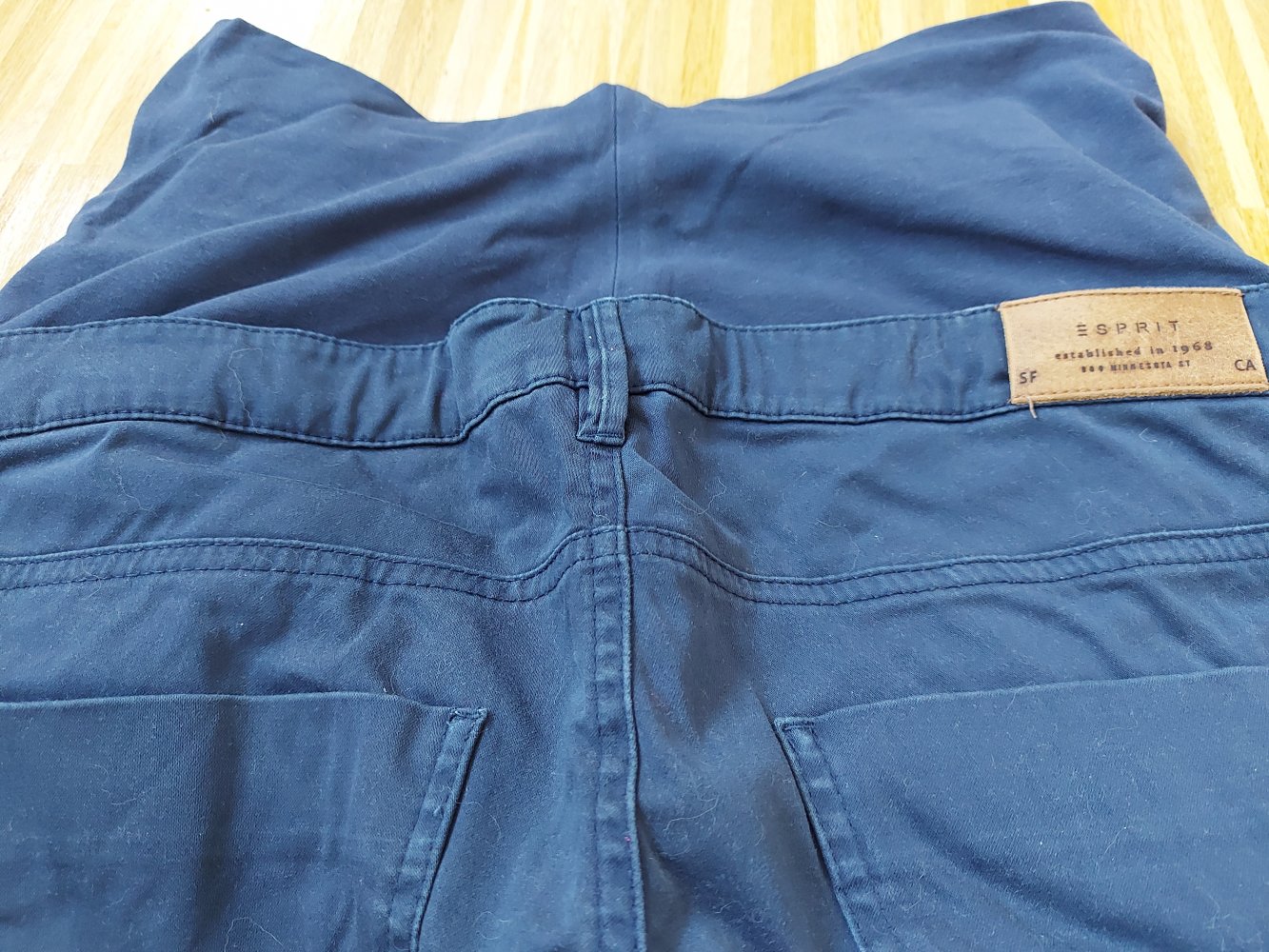 marineblaue Umstandshose vom Esprit Gr. 40