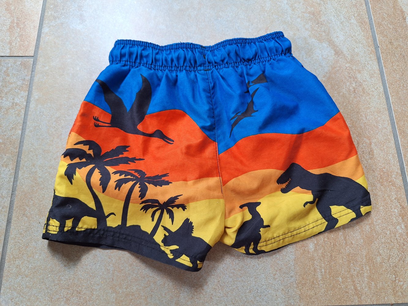 Jungs Badehose Badeshorts Dino Gr. 92