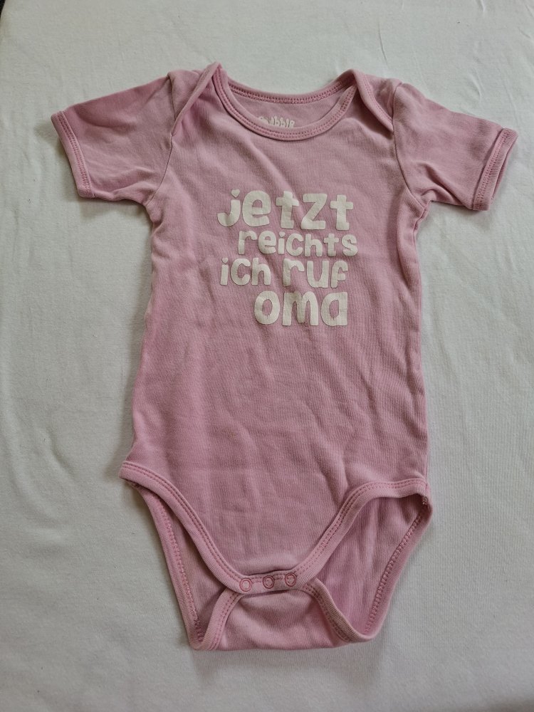 Rosa Kurzarmbody 