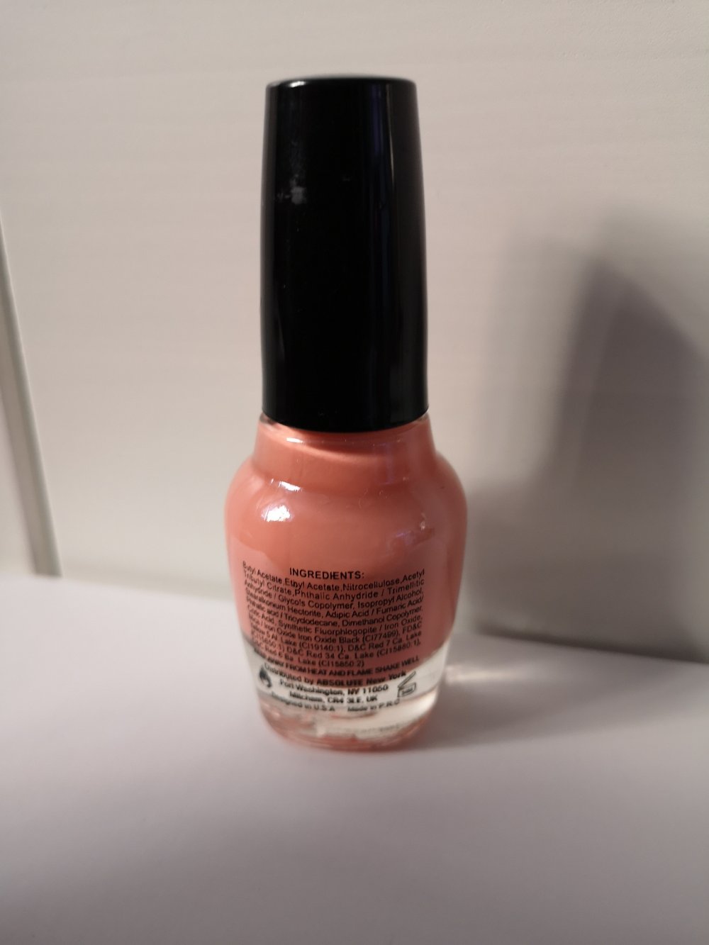 Absolute New York Nail Lacquer Salom (NFB24) korall
