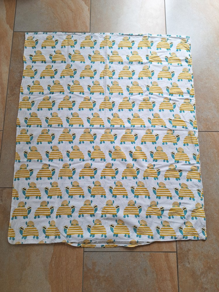 Kinderbettwäsche / Bettbezug 125x110 Schildkröten