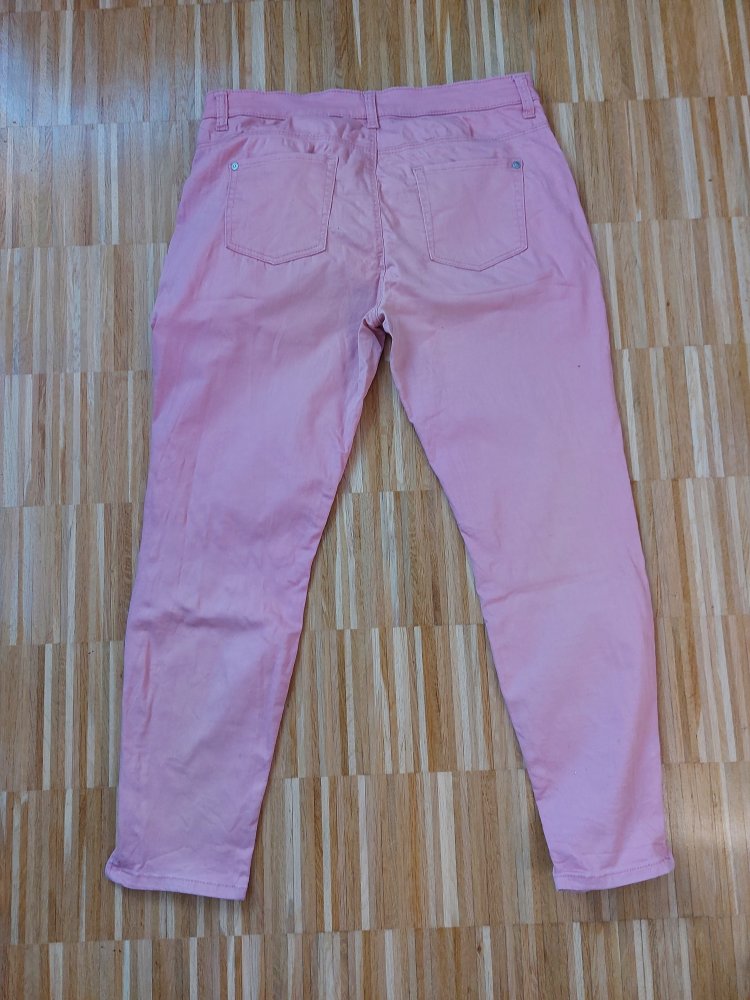 apricotfarbene Damenhose /lachsfarben Gr. 40 von Montego