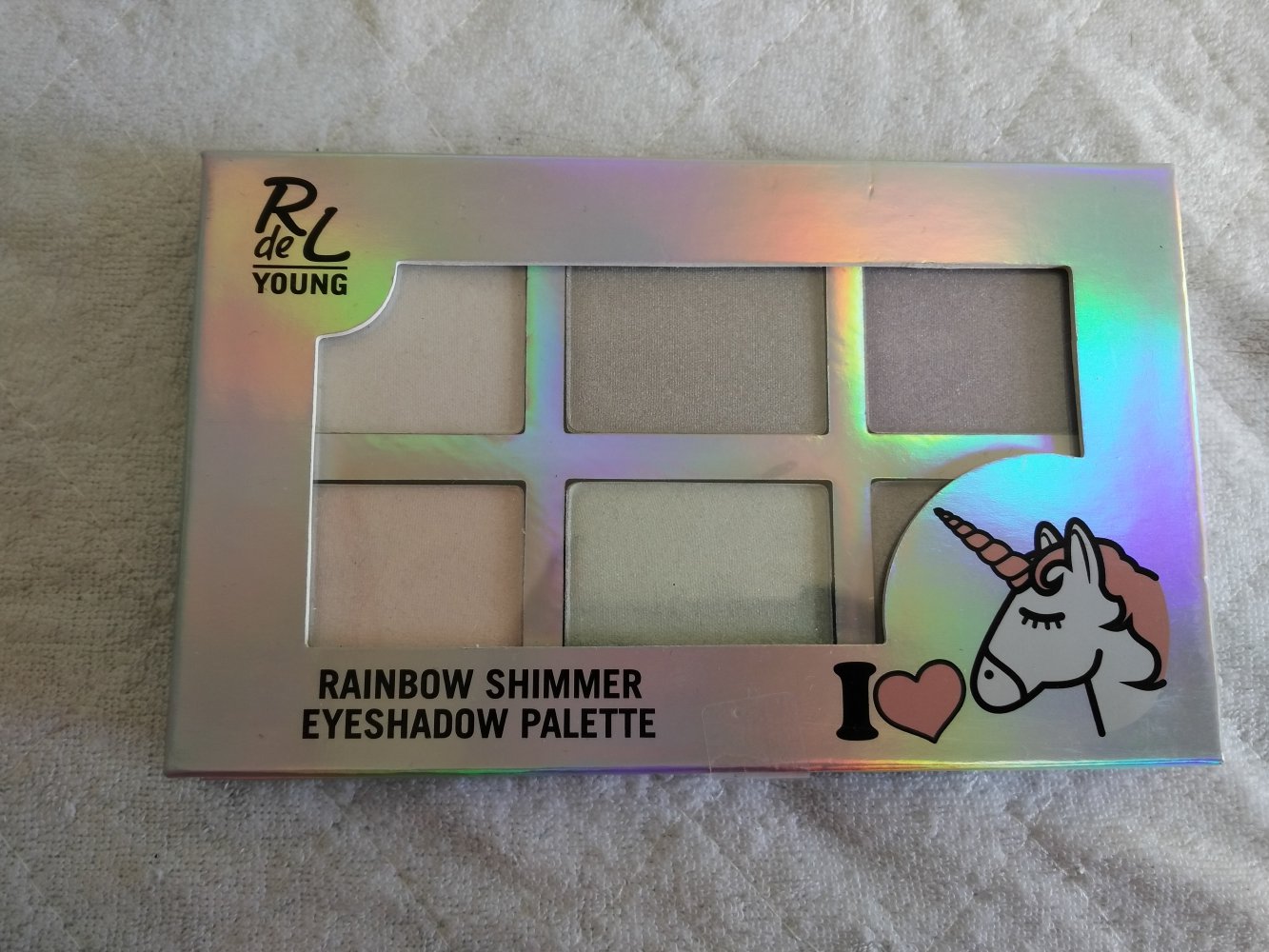 Rival de Loop Young RdeL Young I love Unicorns Rainbow Shimmer Eyeshadow Palette Limited Edition!