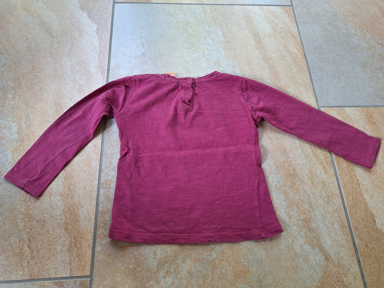 weinroter Longsleeve/Sweatshirt, Gr. 92