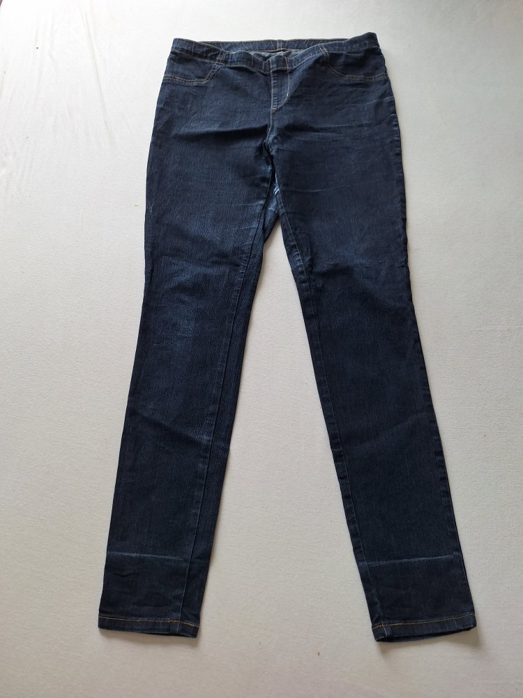 Dunkelblaue Jeans/Jeggings, Gr. 40