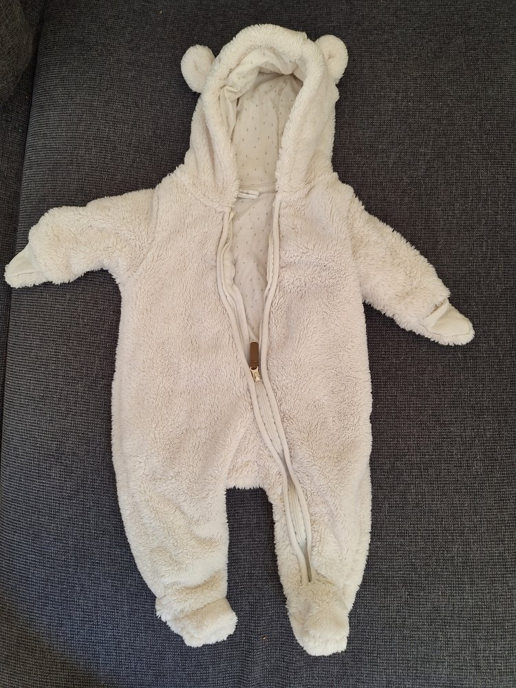 Kuscheliger Winteranzug / Teddy Overall Gr. 56