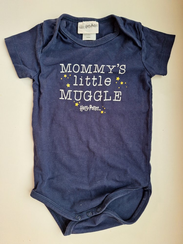 kurzärmliger Harry-Potter-Body Mommys little Muggle Gr. 74/80