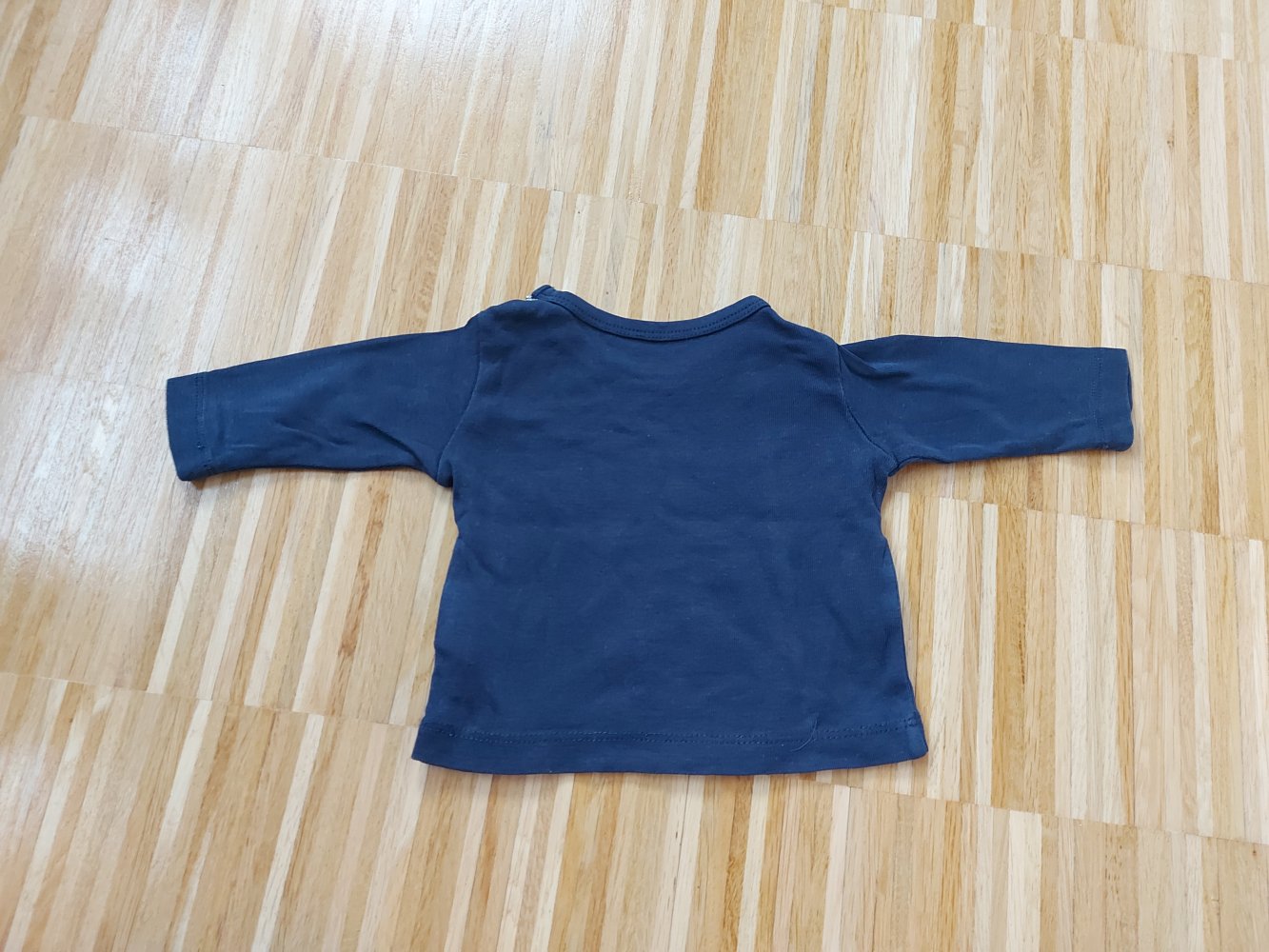 marineblauer Babypullover/Longsleeve von H&M, Gr. 62