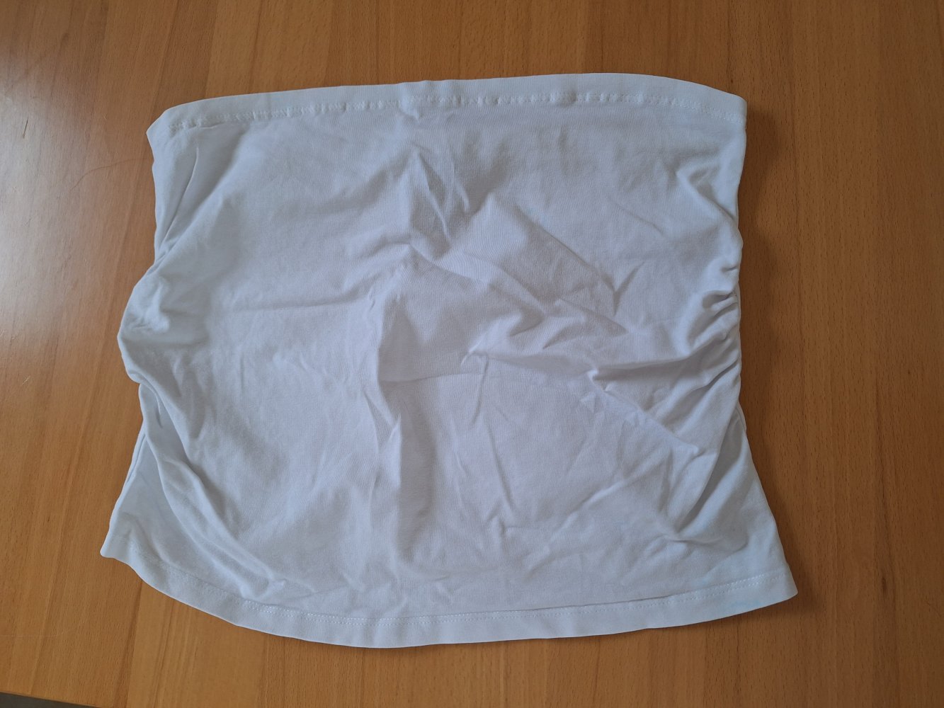 weißes Bauchband Gr. M/L Schwangerschaftsbauch