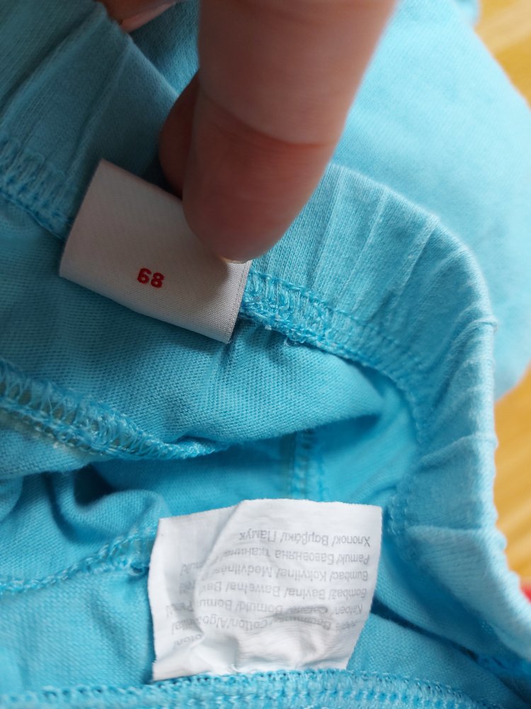 Türkise Babyhose von s. Oliver, Gr. 68