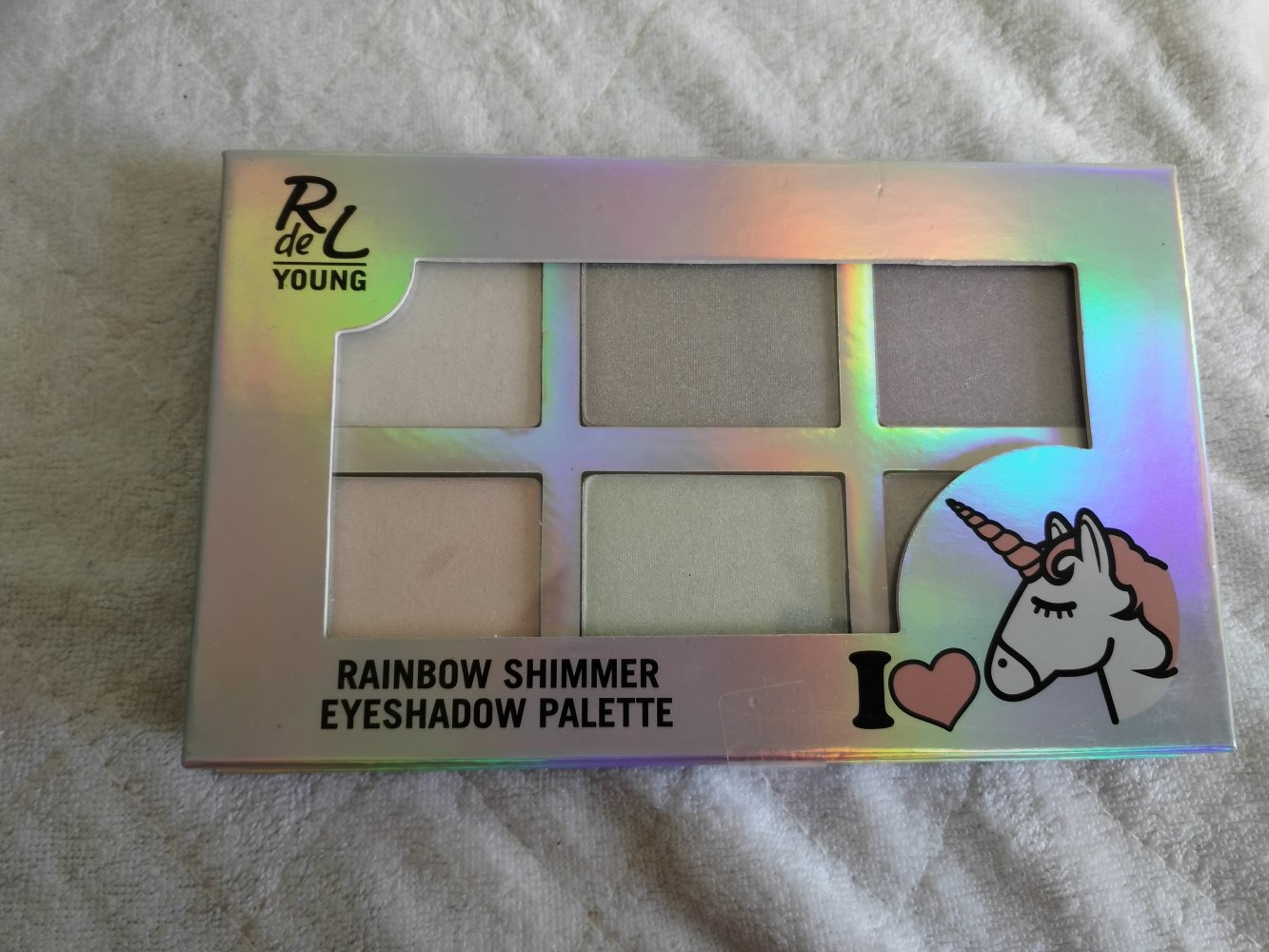 Rival de Loop Young RdeL Young I love Unicorns Rainbow Shimmer Eyeshadow Palette Limited Edition!